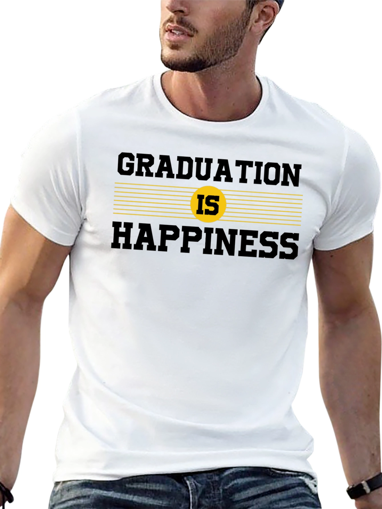 Graduation is Happiness Graphic Tee