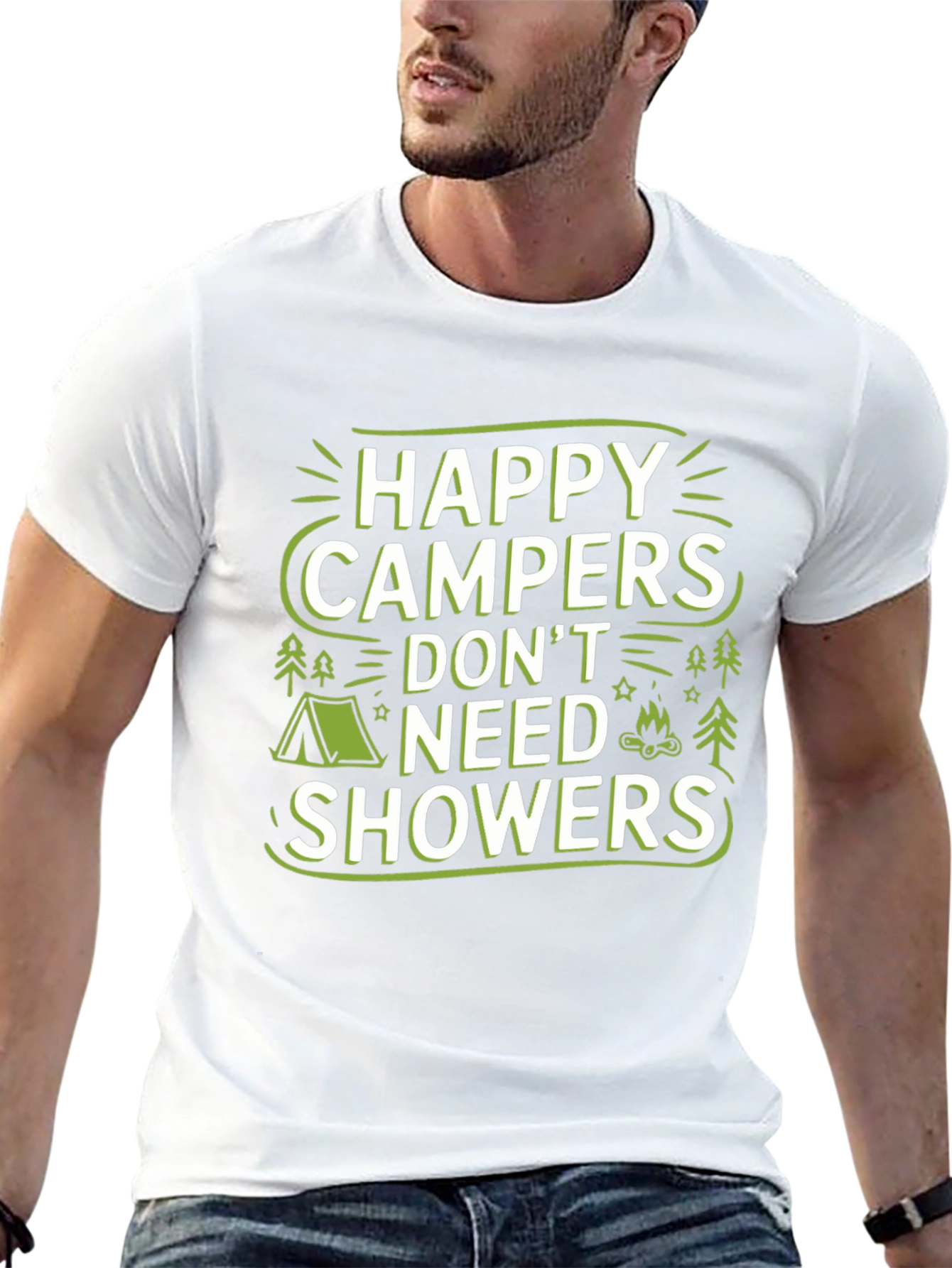 Happy Campers Graphic T-Shirt