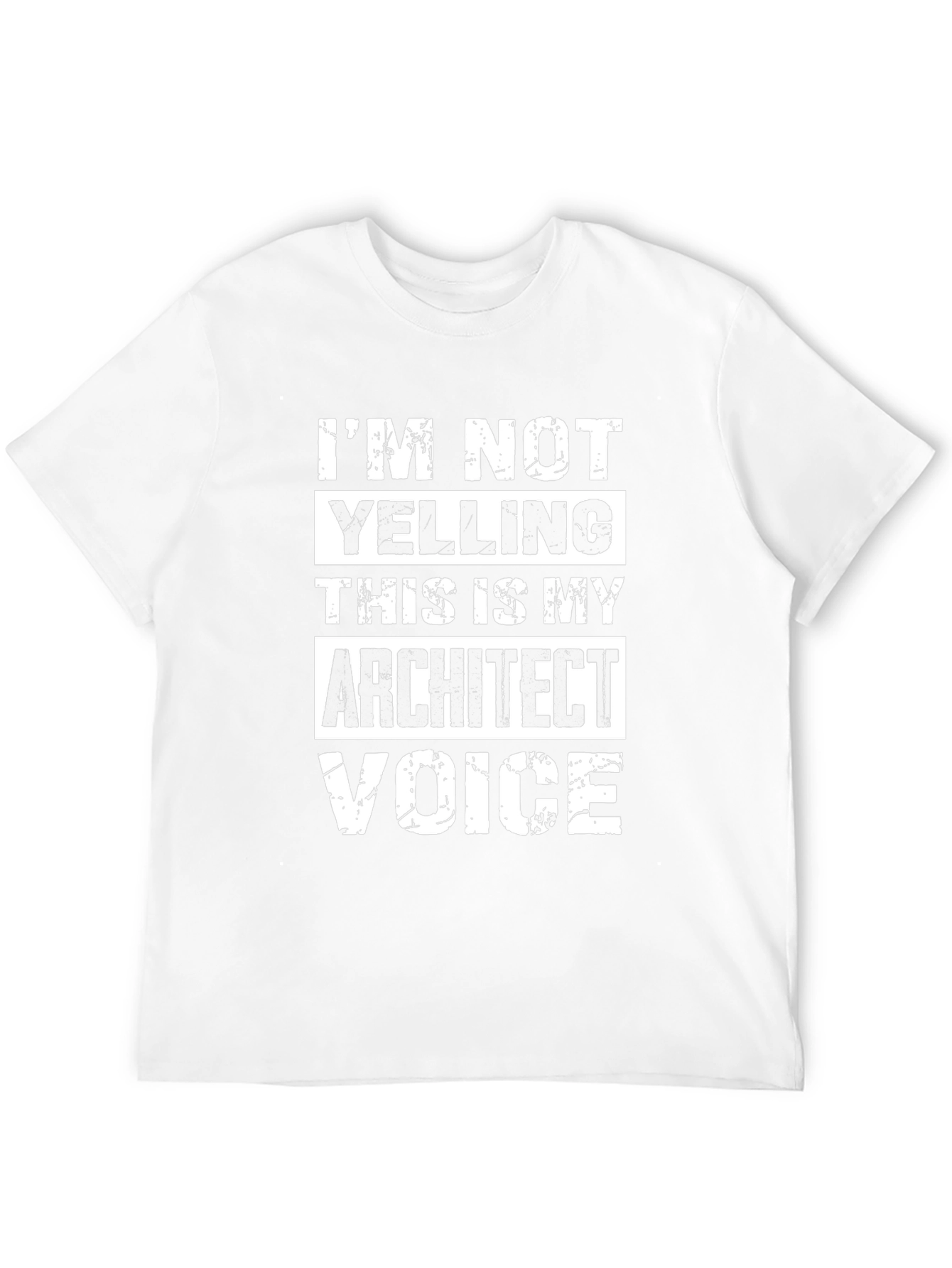 Architect Voice T-Shirt - Funny Profession Tee