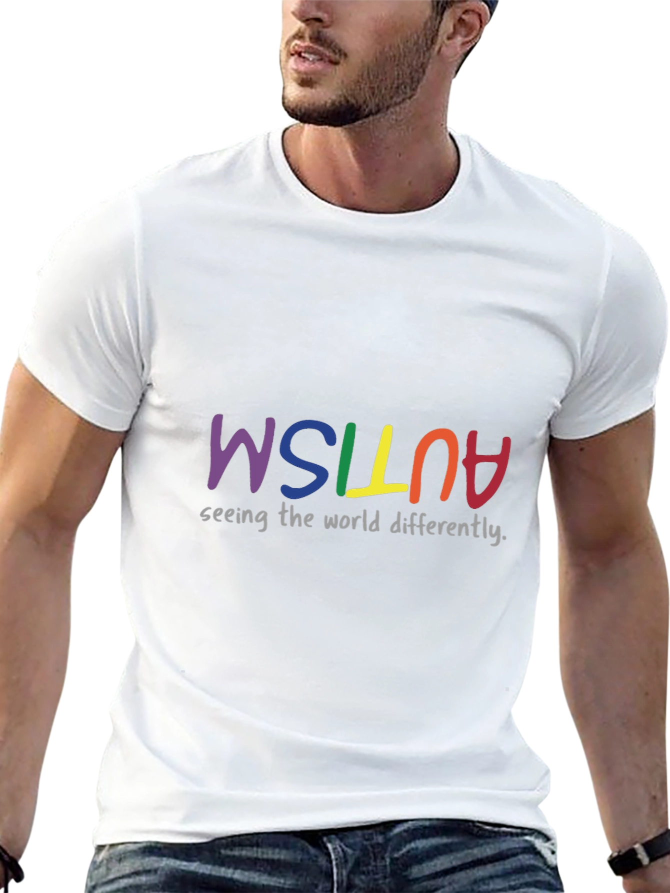 Autism Awareness T-Shirt - Seeing The World Differently