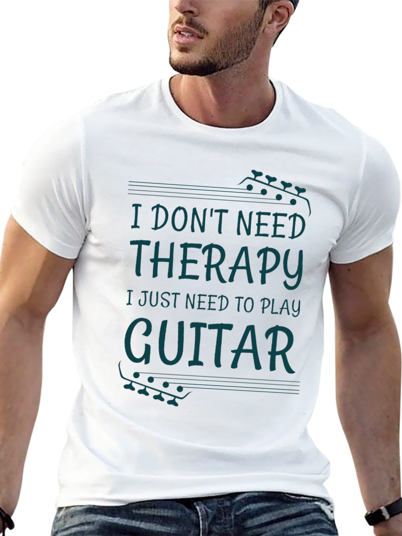 Guitar Therapy Black T-Shirt