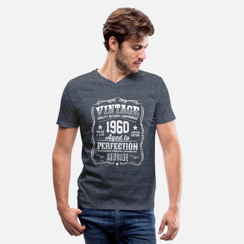 Vintage 1960 Aged to Perfection White Print