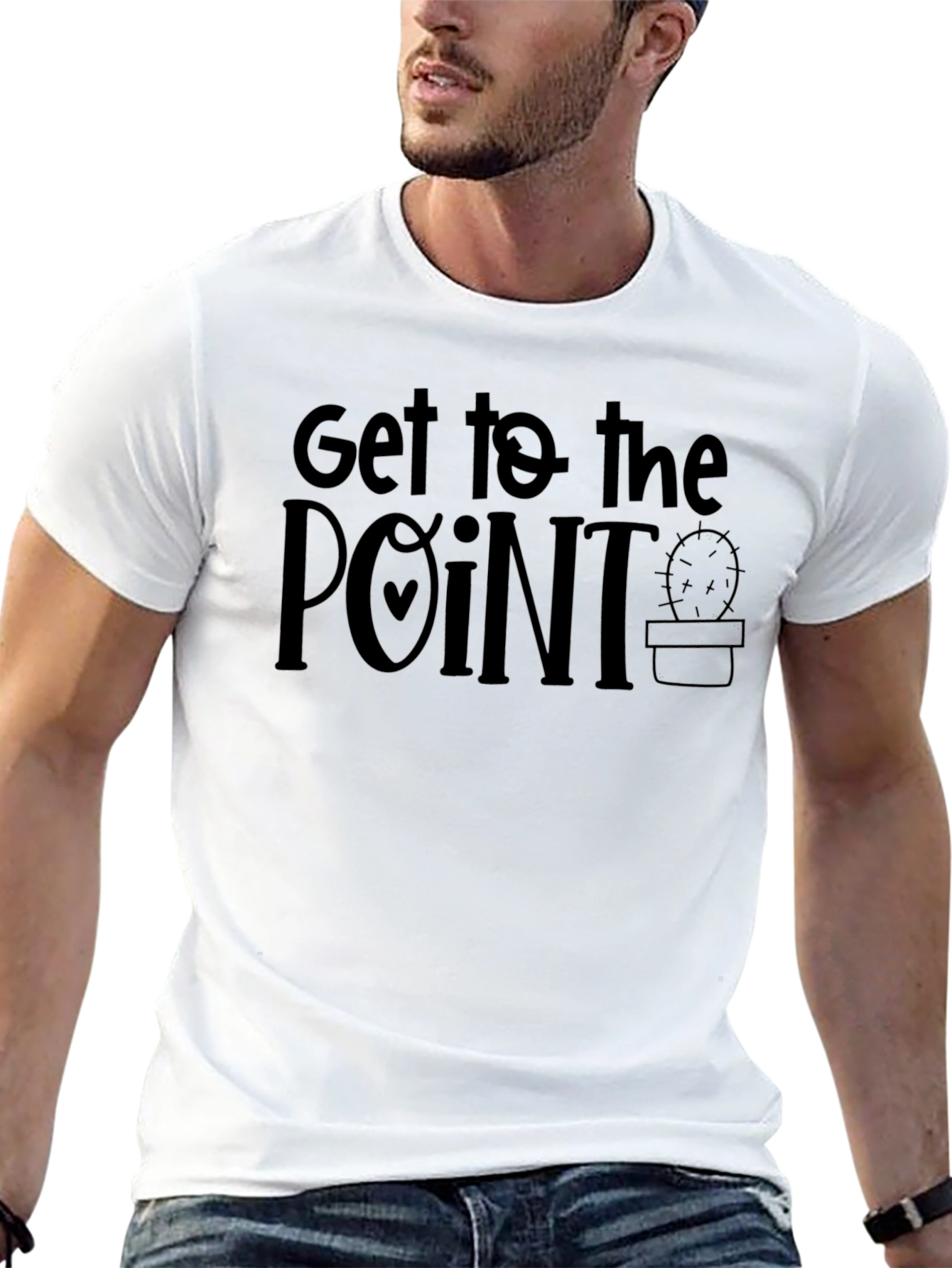 Get to the Point Graphic T-Shirt