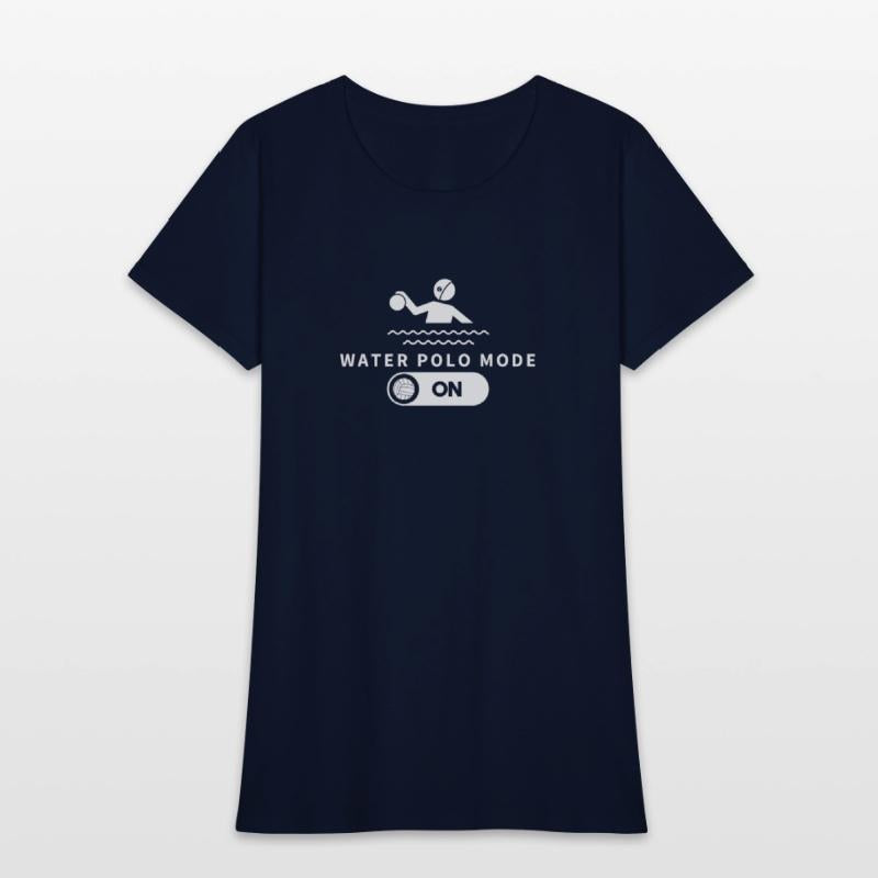 Water Polo Mode On Funny Water Polo Player