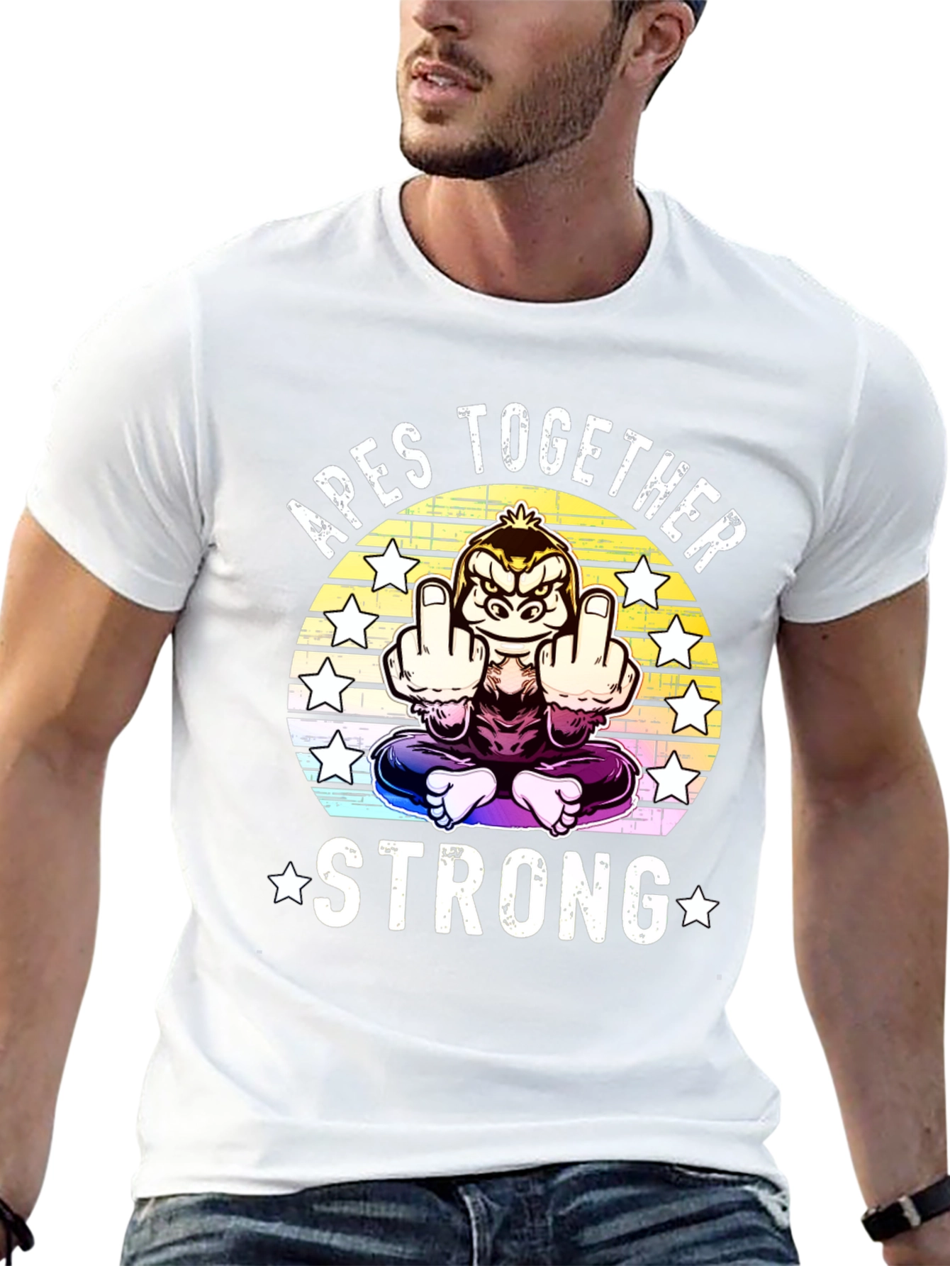 Apes Together Strong Graphic Tee