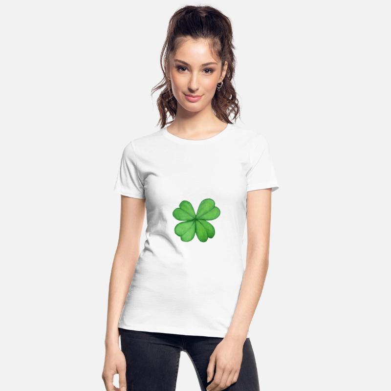 Womens Vintage Shamrock Chicago USA ST PATRICKS DA