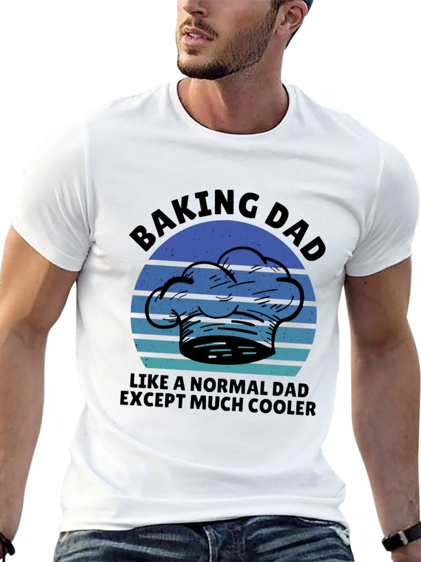 Baking Dad T-Shirt - Cool Chef Fathers Day Gift
