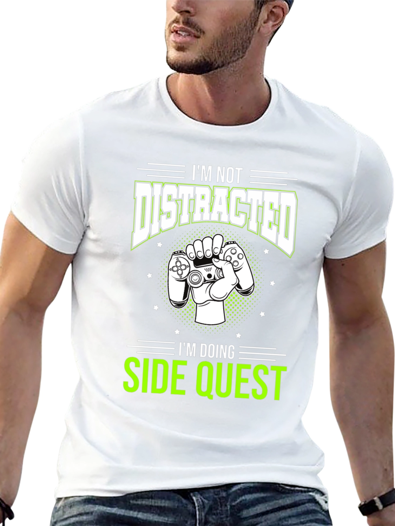 Gamer T-Shirt - Side Quest Distraction Tee