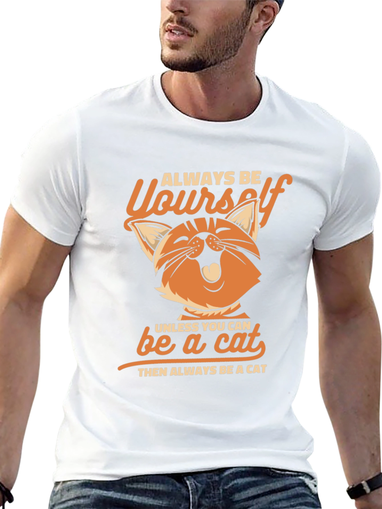 Always Be Yourself Cat T-Shirt