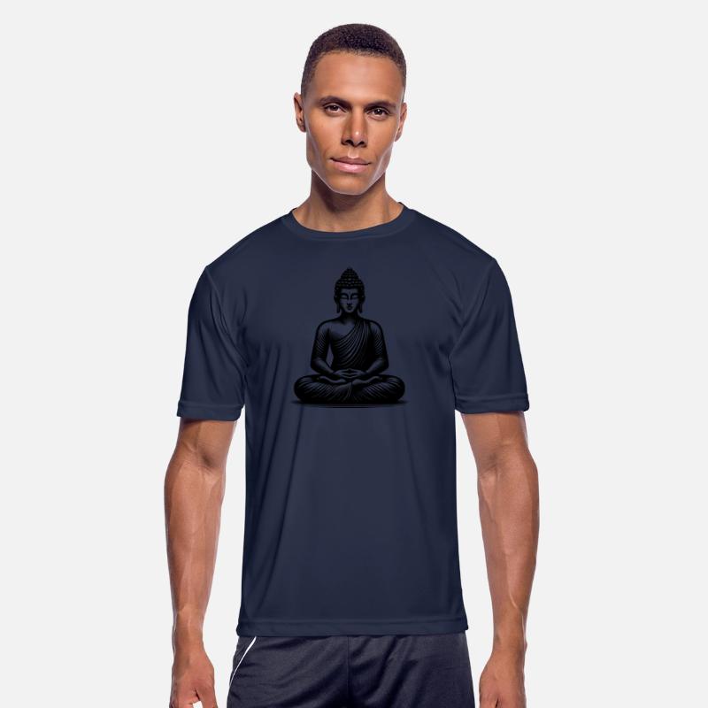 Yoga Buddha Enlightenment Meditation Tattoo Style