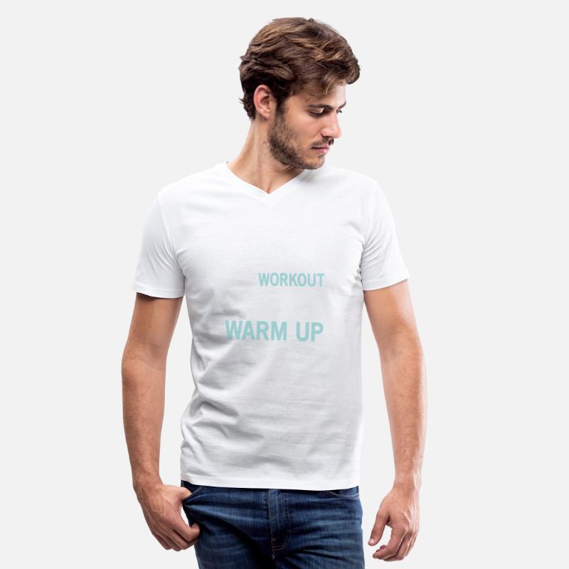 Your Workout Is My Warm Up Funny Gym Shirt For Men