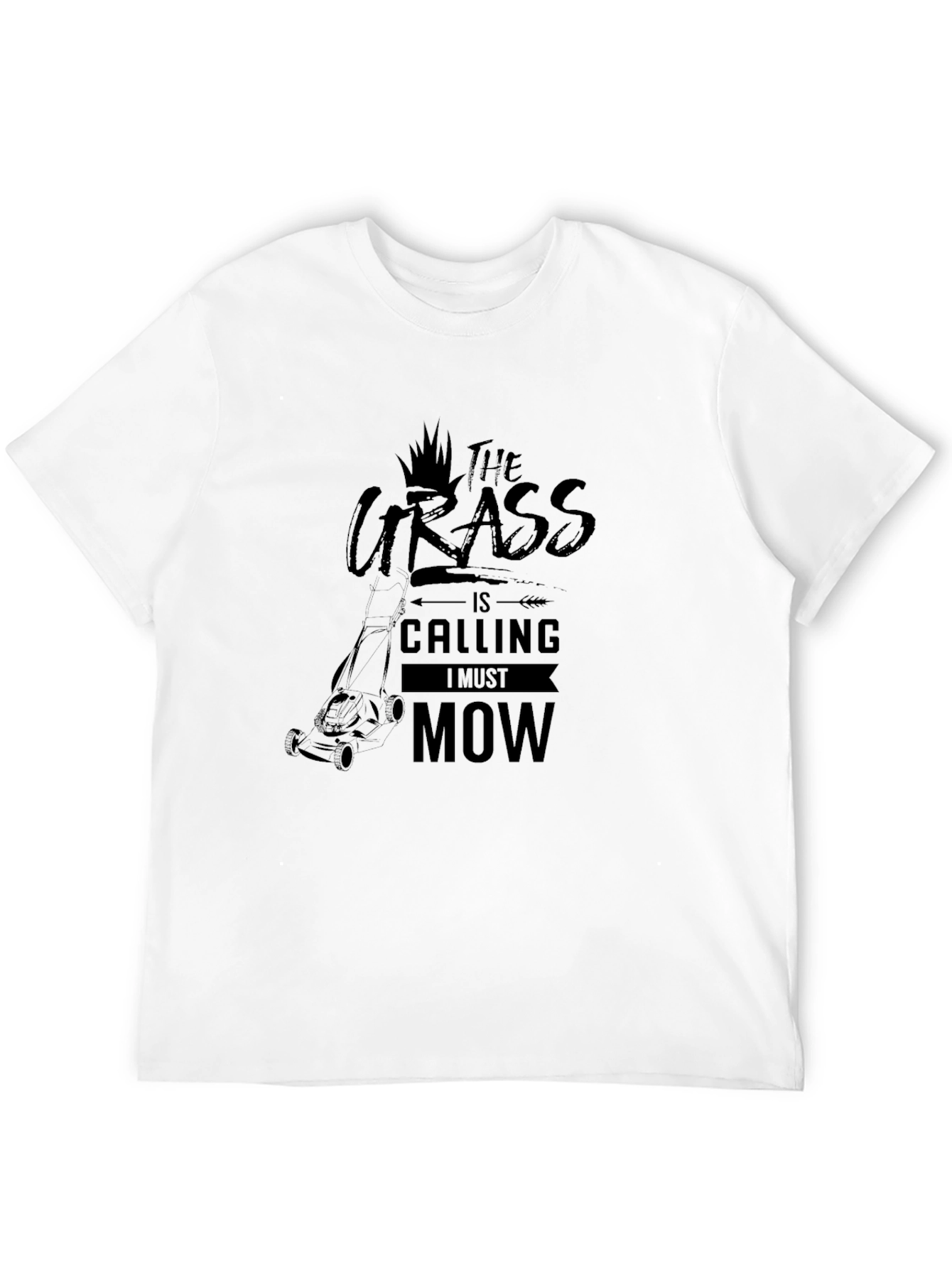Grass is Calling T-Shirt - Mowing Season Apparel