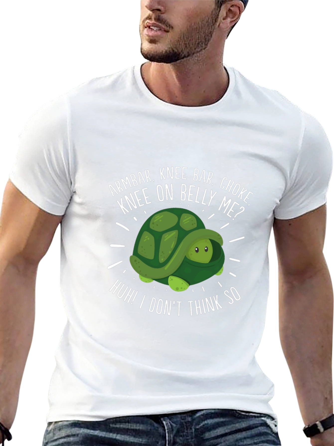 Armbar Turtle Graphic T-Shirt - Jiu Jitsu Design