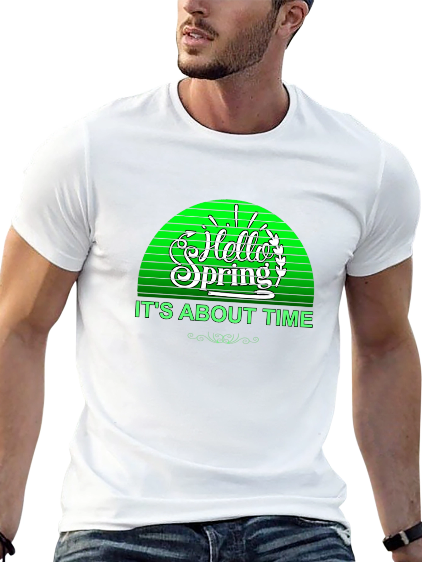 Hello Spring! Graphic T-Shirt - Springtime Apparel