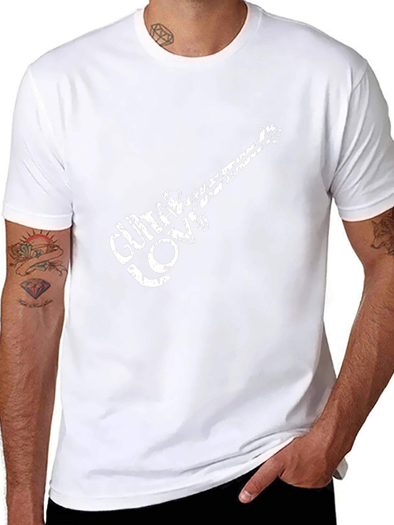 Guitar Love Black T-Shirt