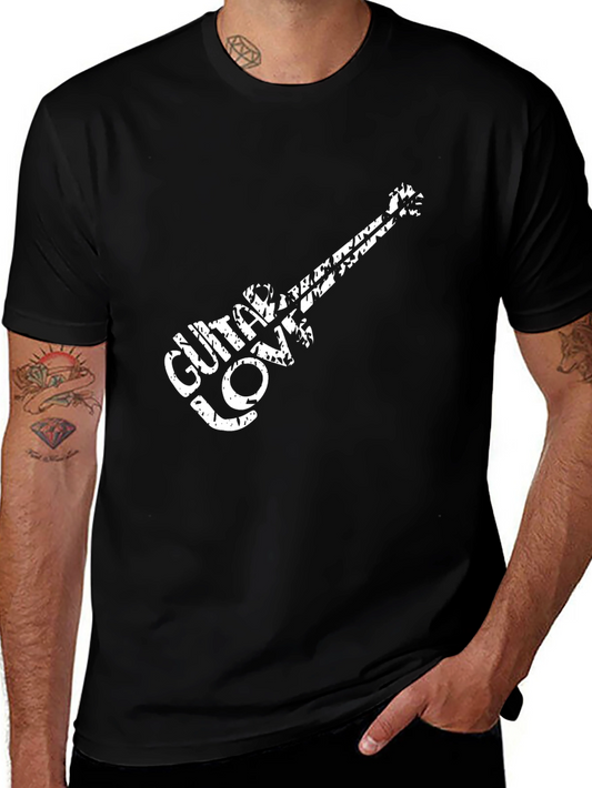 Guitar Love Black T-Shirt