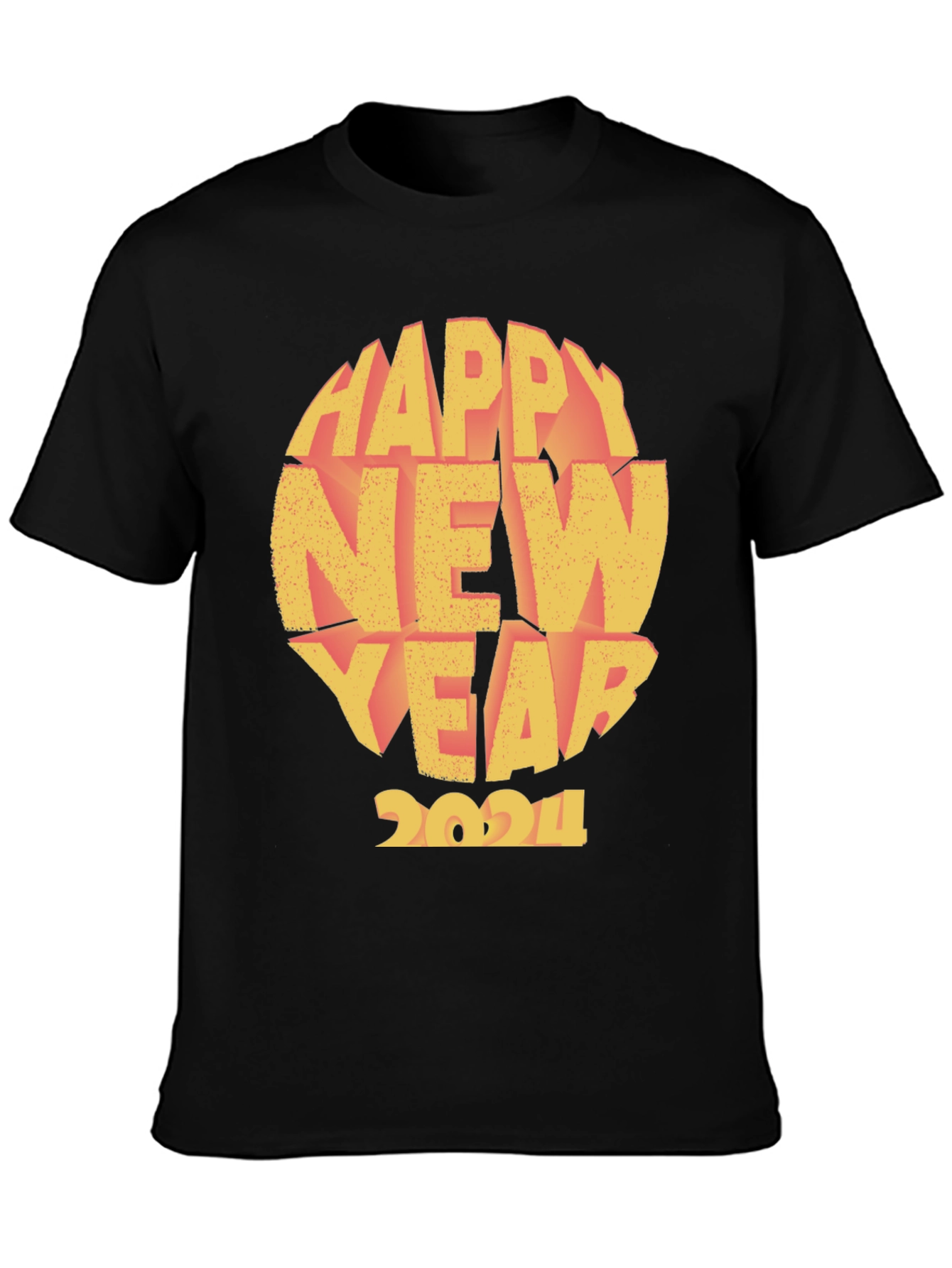 Happy New Year 2024 Graphic T-Shirt