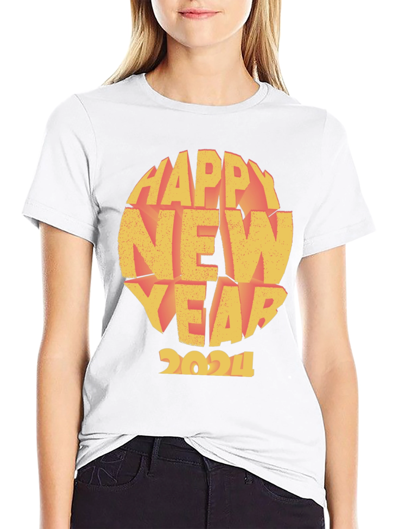 Happy New Year 2024 Graphic T-Shirt