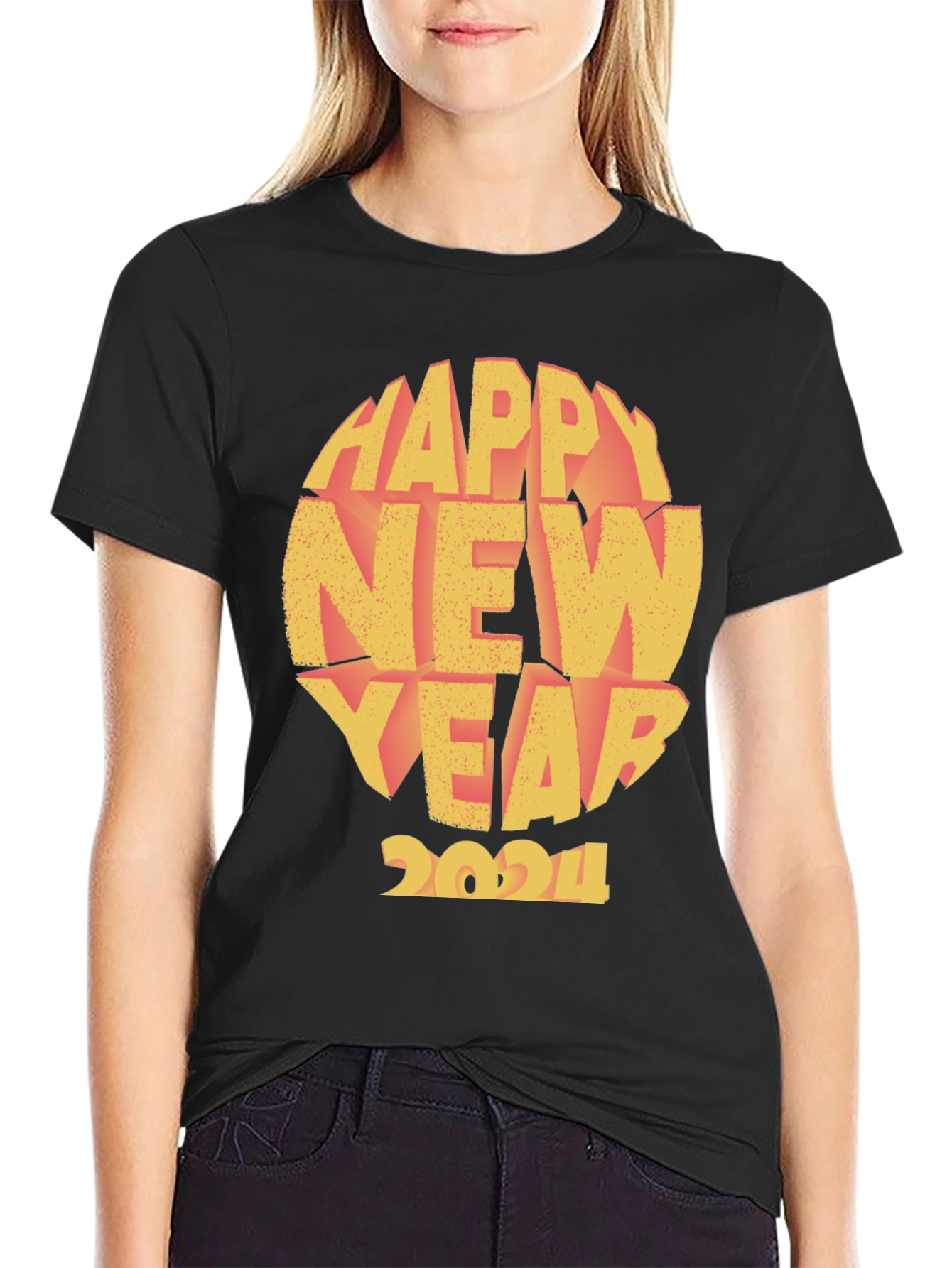 Happy New Year 2024 Graphic T-Shirt