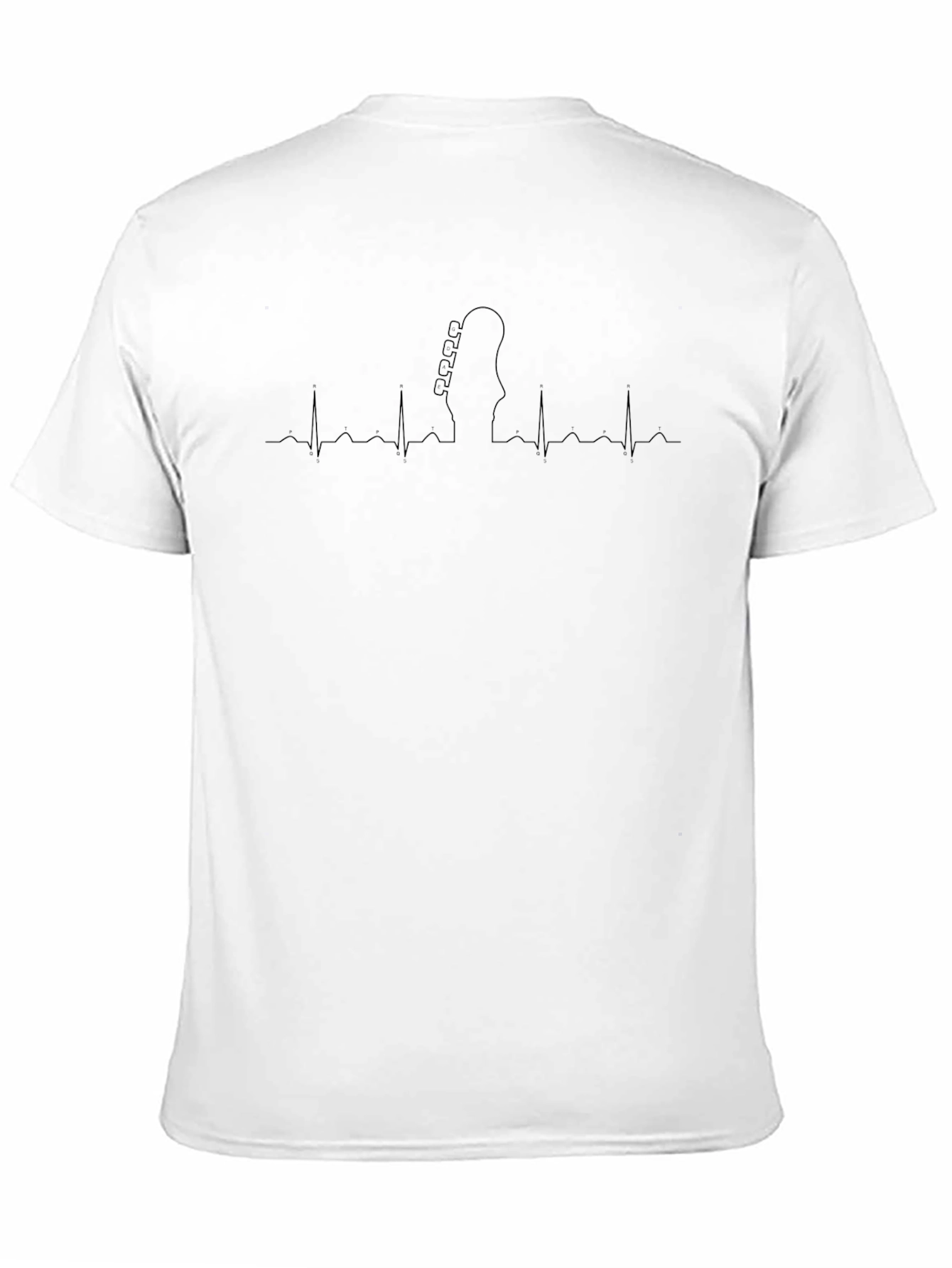 Guitar Heartbeat T-Shirt - Music Lover Tee