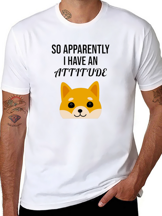 Attitude Dog T-Shirt - Unisex Black Tee