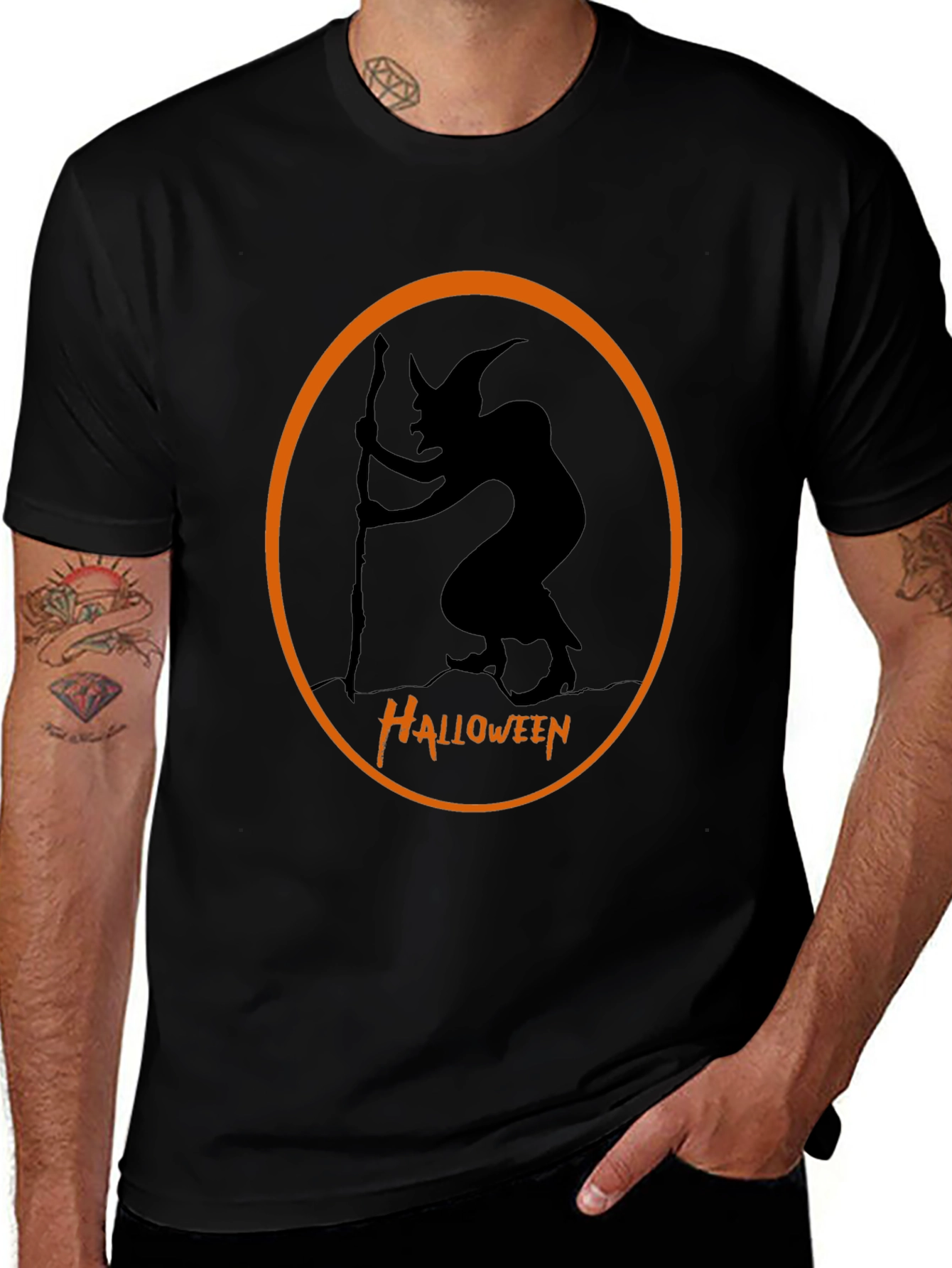 Halloween Witch T-Shirt - Spooky Season Apparel
