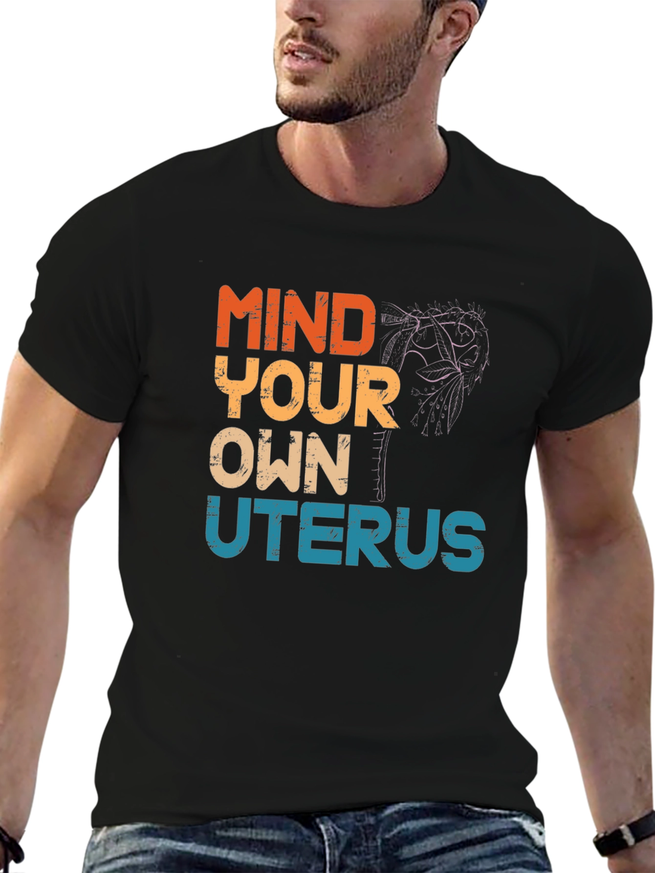 Mind Your Own Uterus Graphic Tee