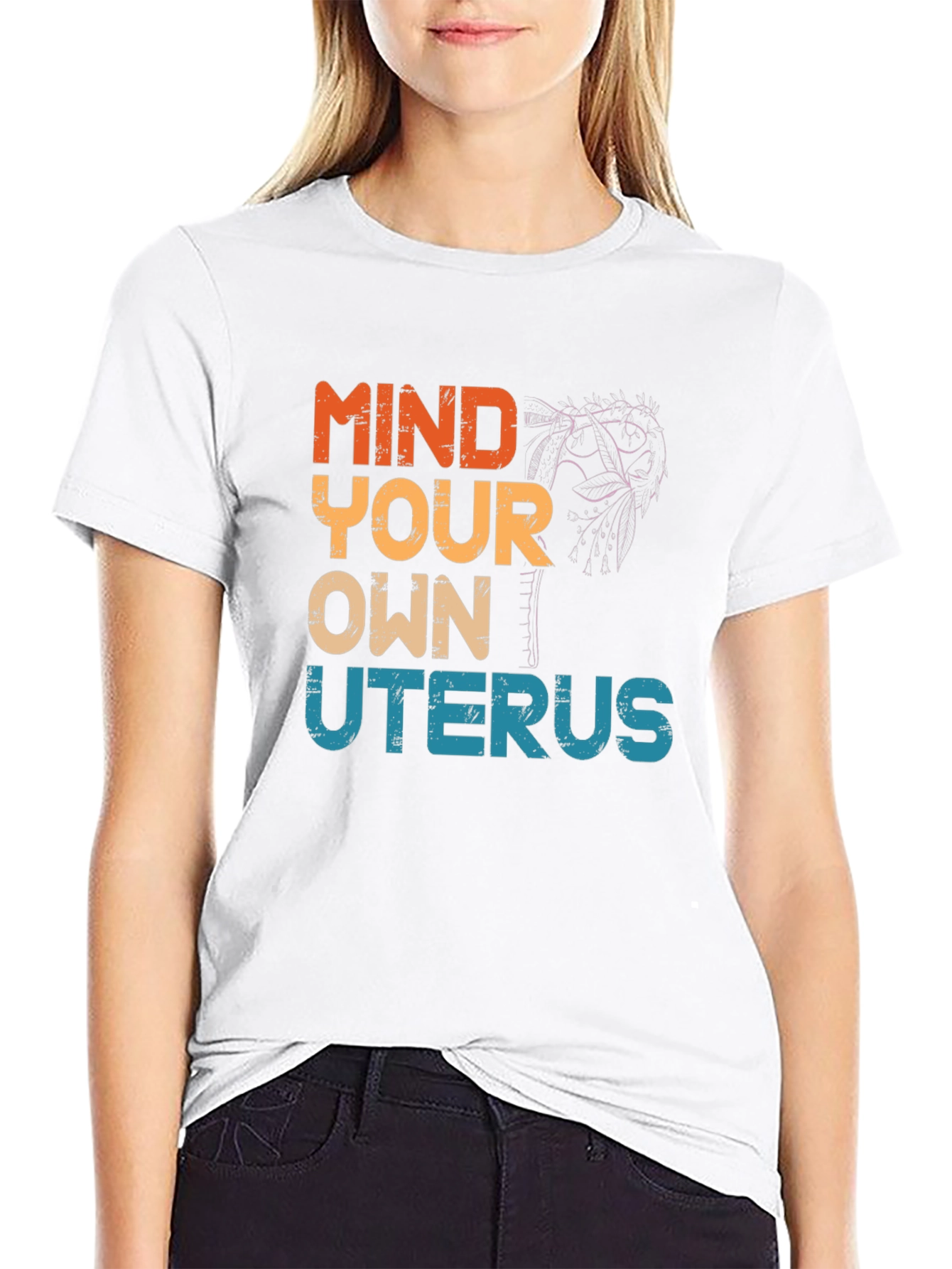 Mind Your Own Uterus Graphic Tee
