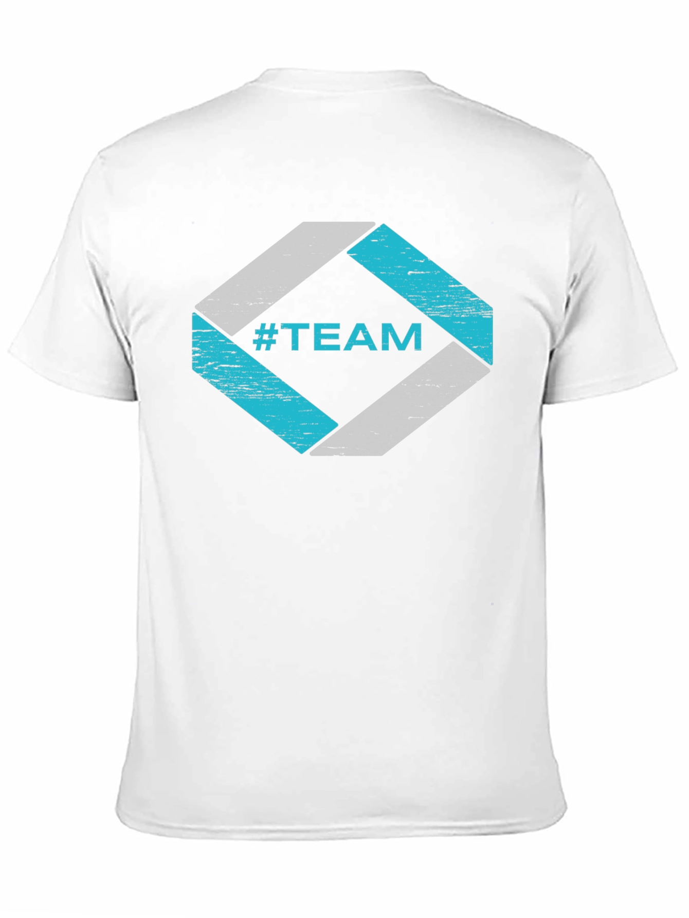 #TEAM Graphic Tee - Cool Casual Black T-Shirt