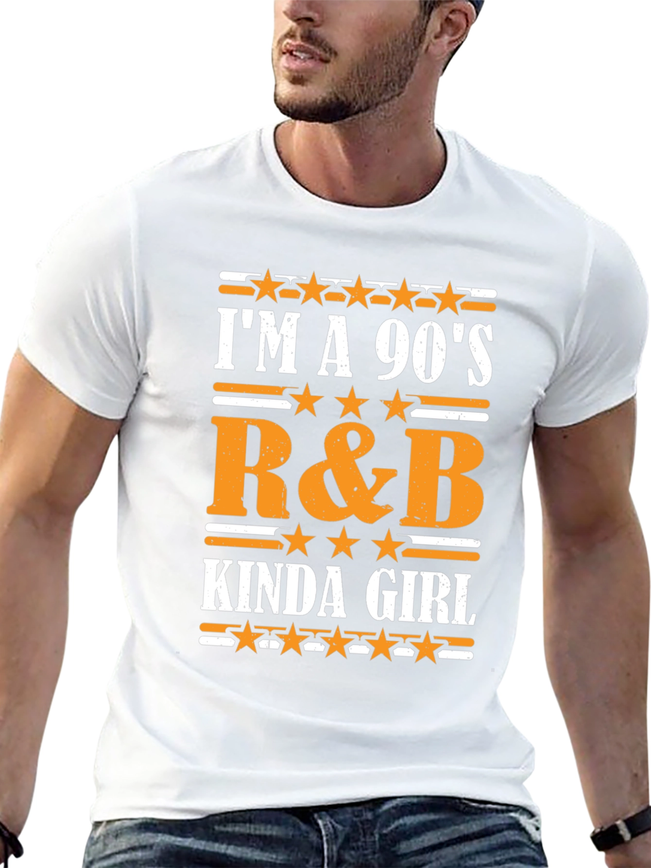 90s R&B Kinda Girl T-Shirt - Retro Music Tee