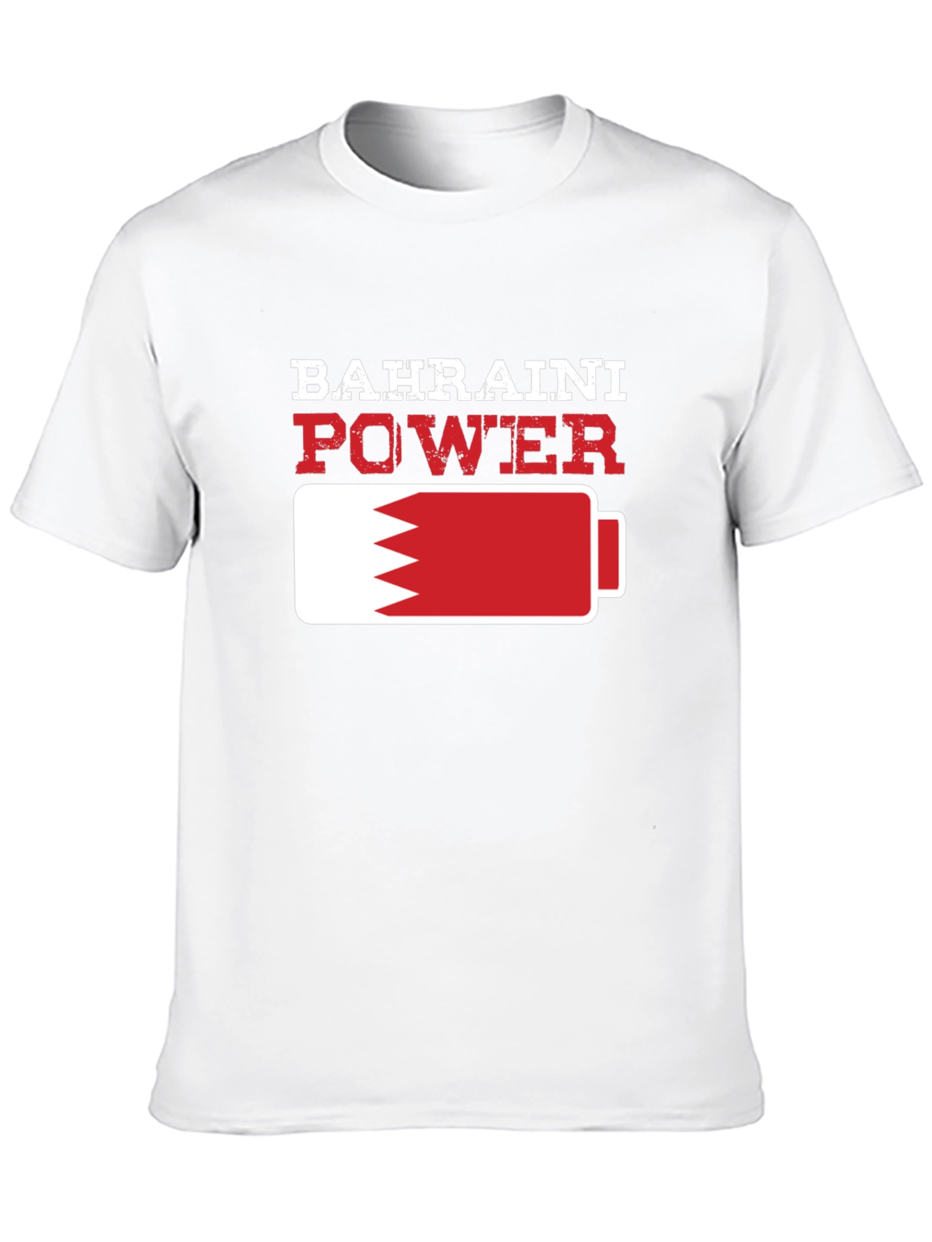 Bahraini Power T-Shirt - Black Crew Neck Tee