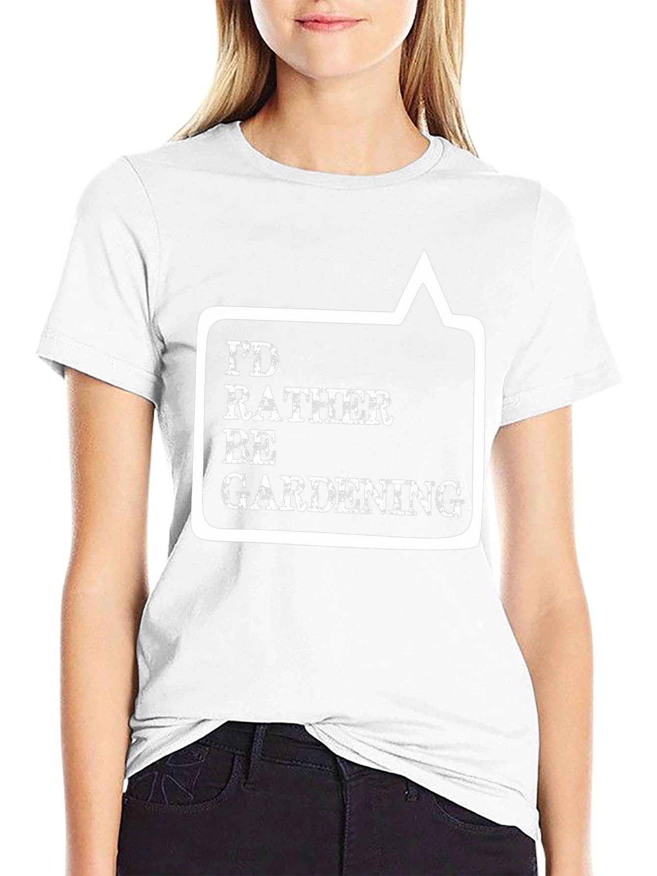 Gardening Enthusiast T-Shirt - Black
