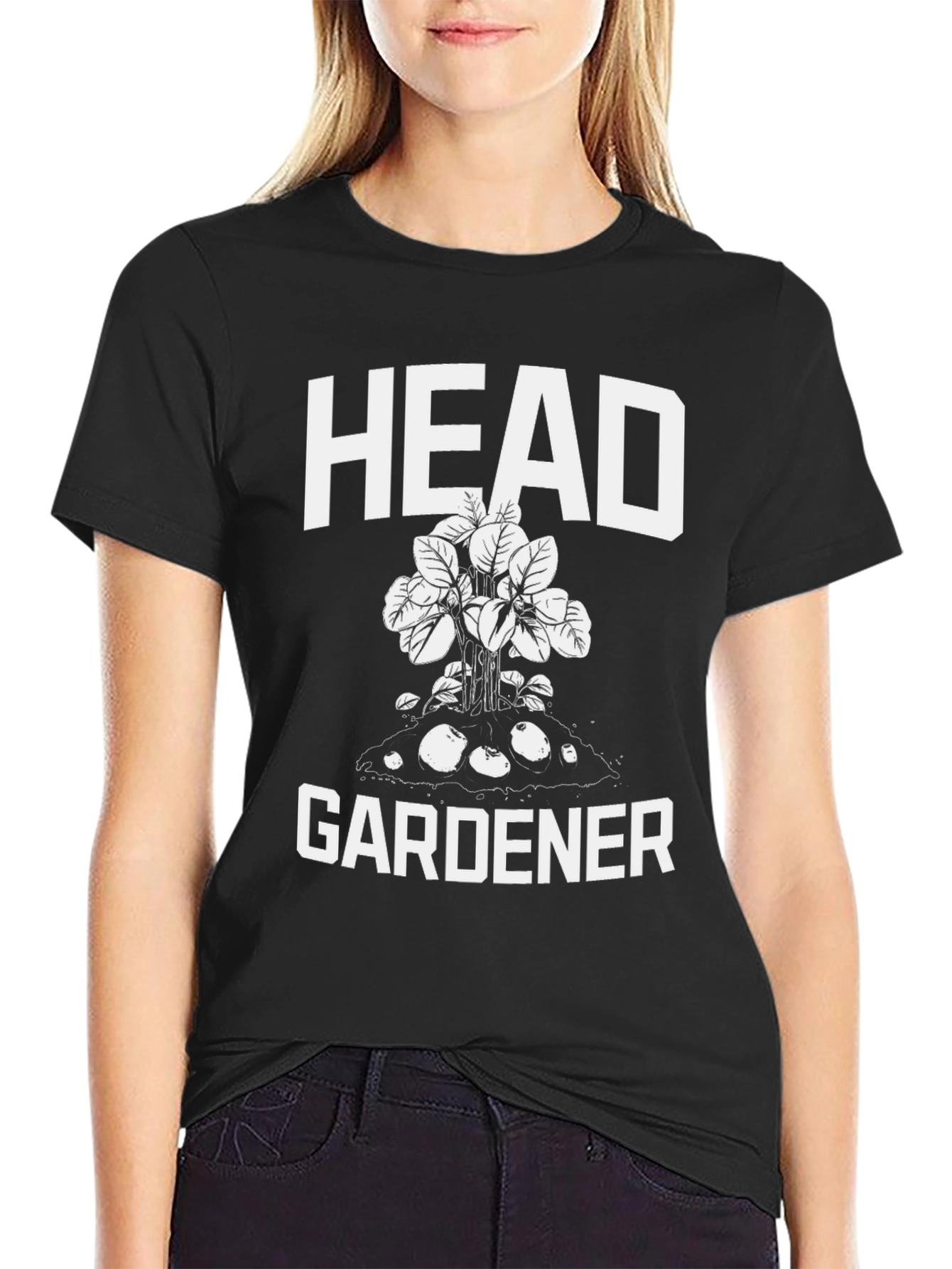 Head Gardener T-Shirt - Novelty Gardening Tee