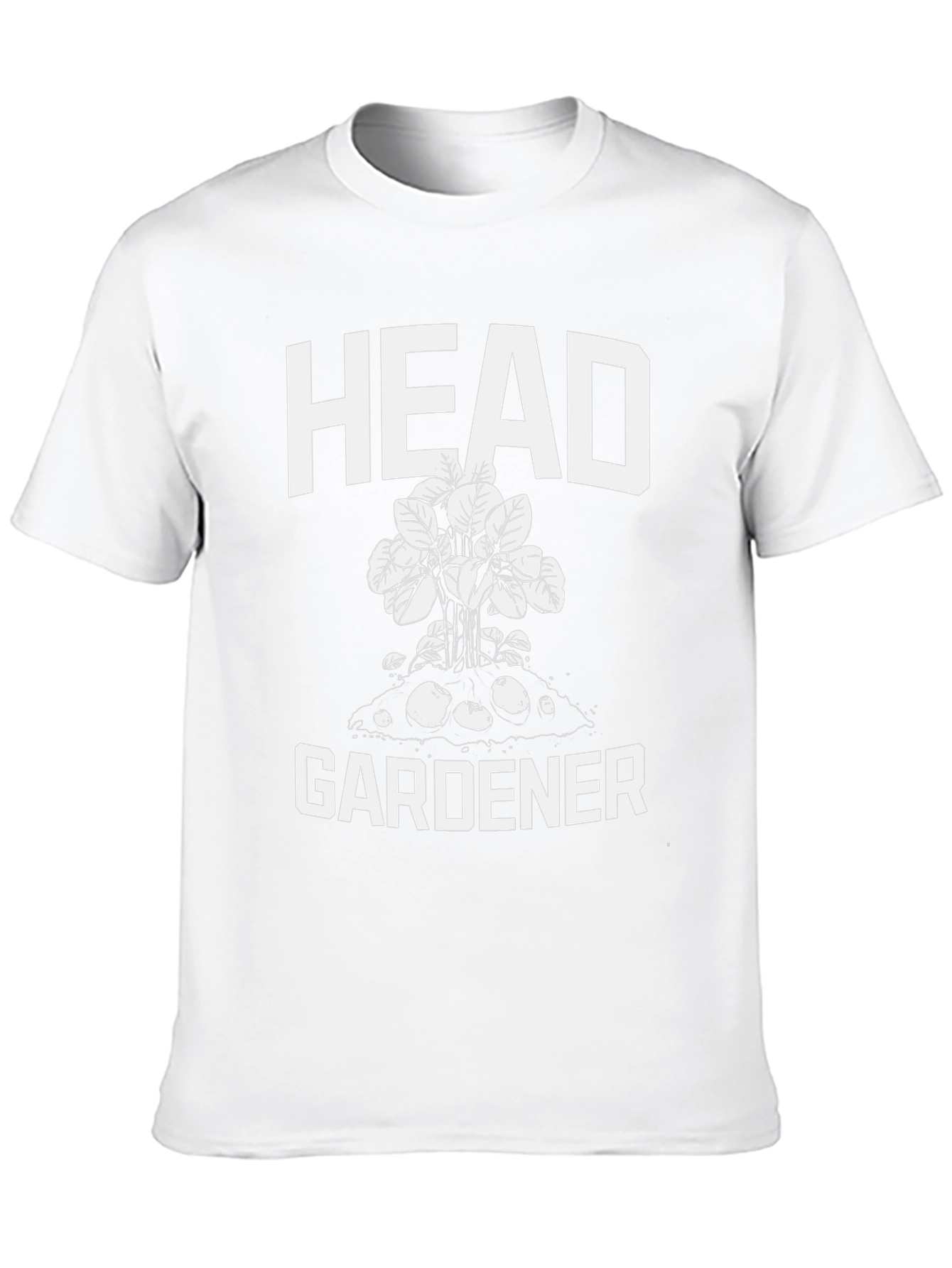 Head Gardener T-Shirt - Novelty Gardening Tee