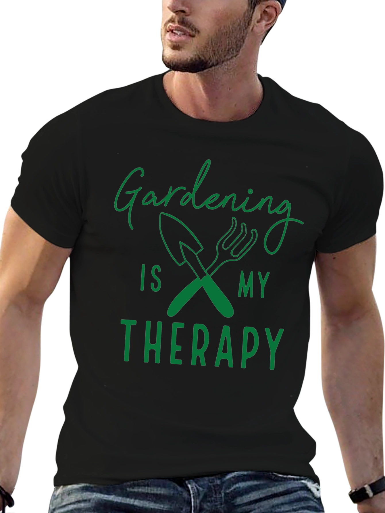 Gardening is My Therapy Graphic Tee