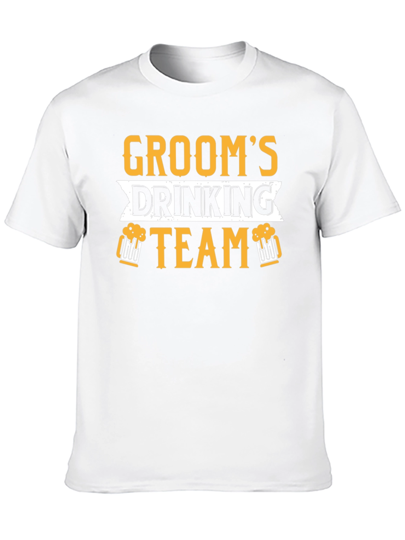 Grooms Drinking Team Graphic T-Shirt