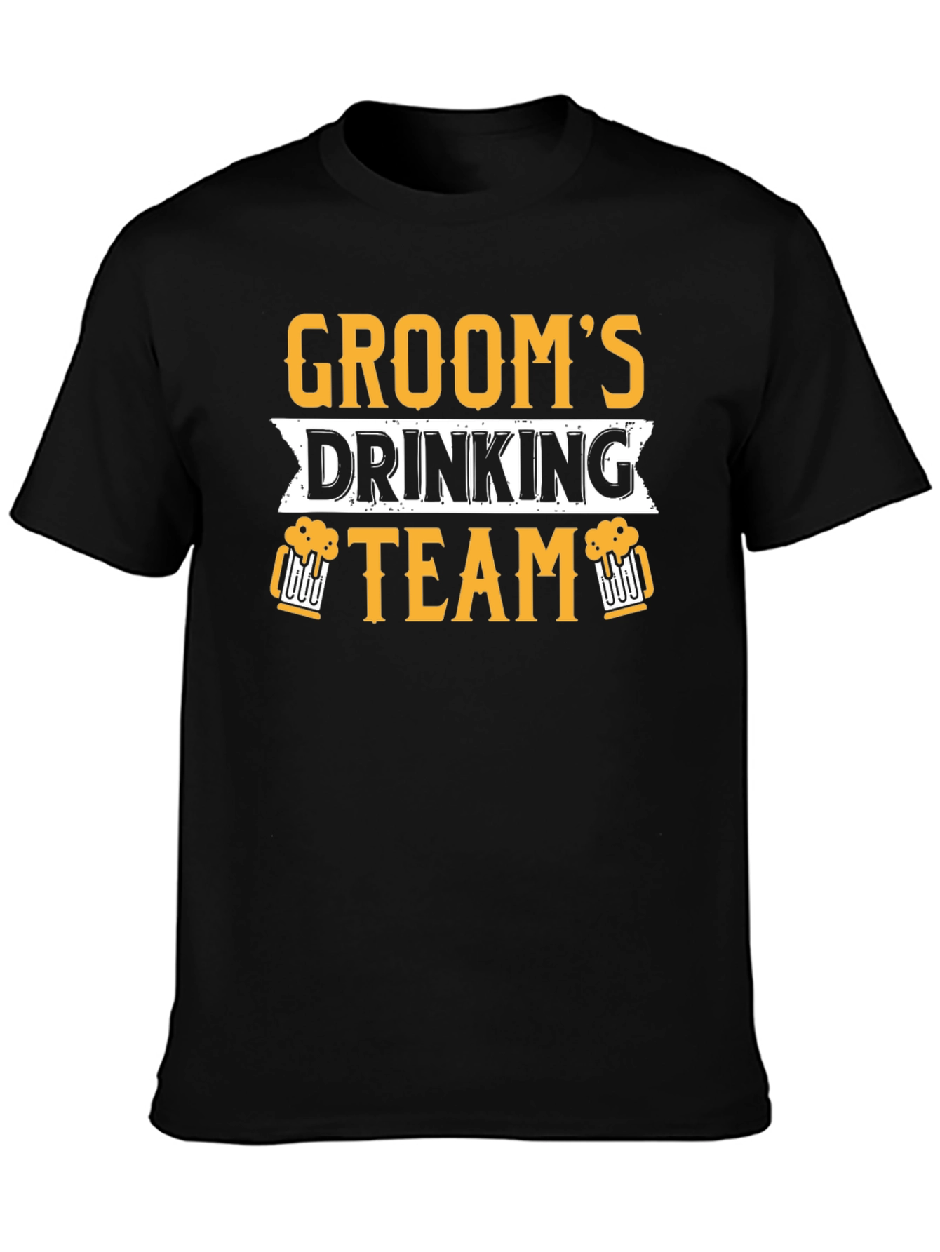 Grooms Drinking Team Graphic T-Shirt