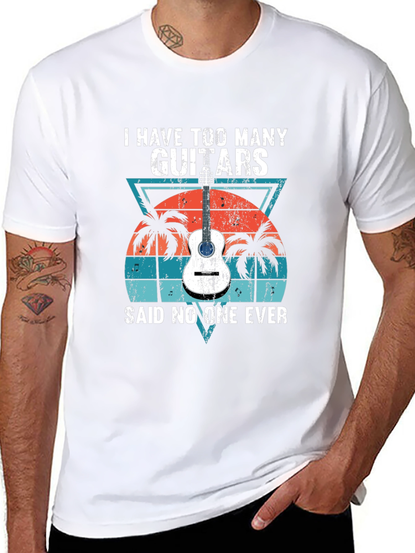 Guitar Lover T-Shirt - Too Many Guitars