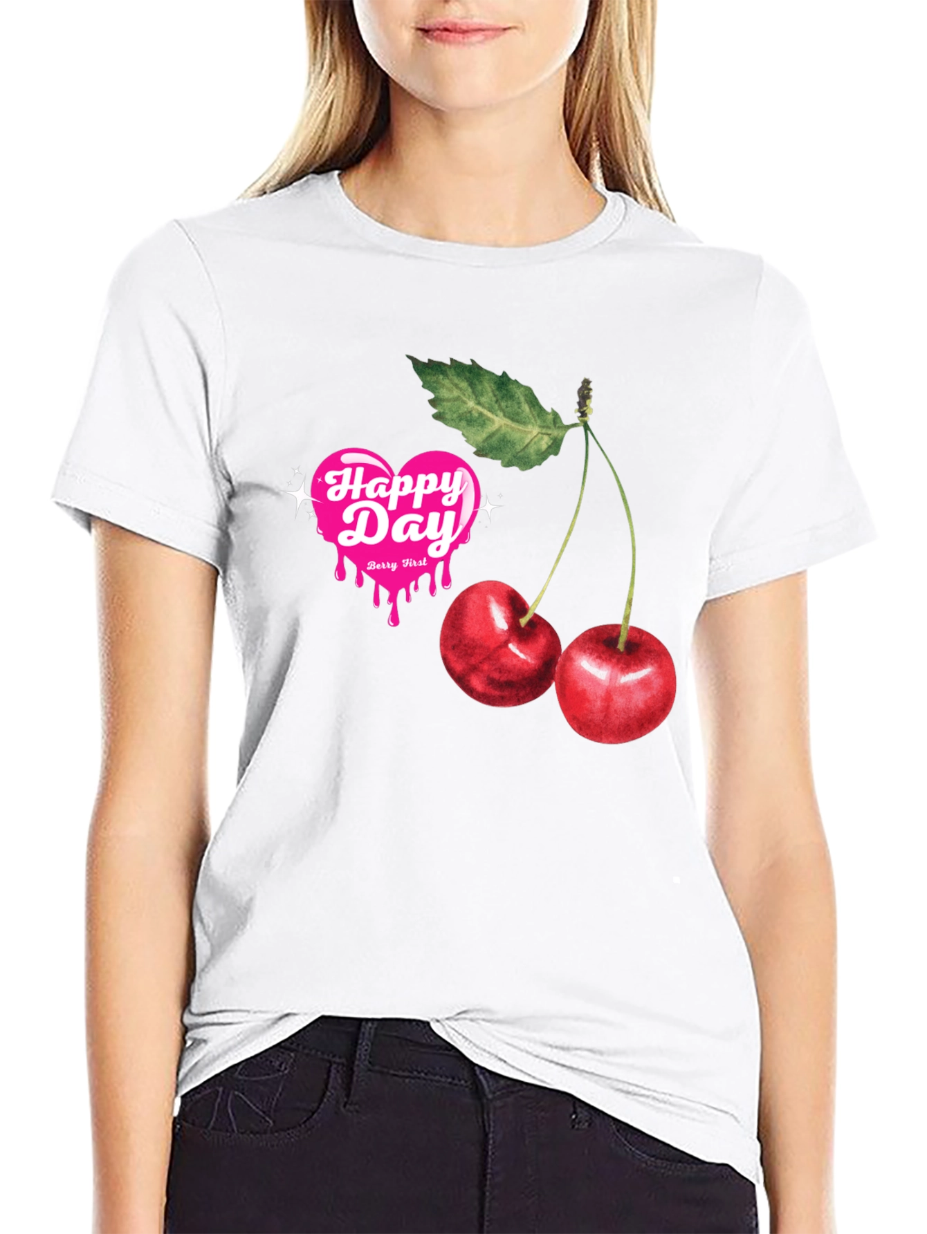 Happy Day Cherry T-Shirt