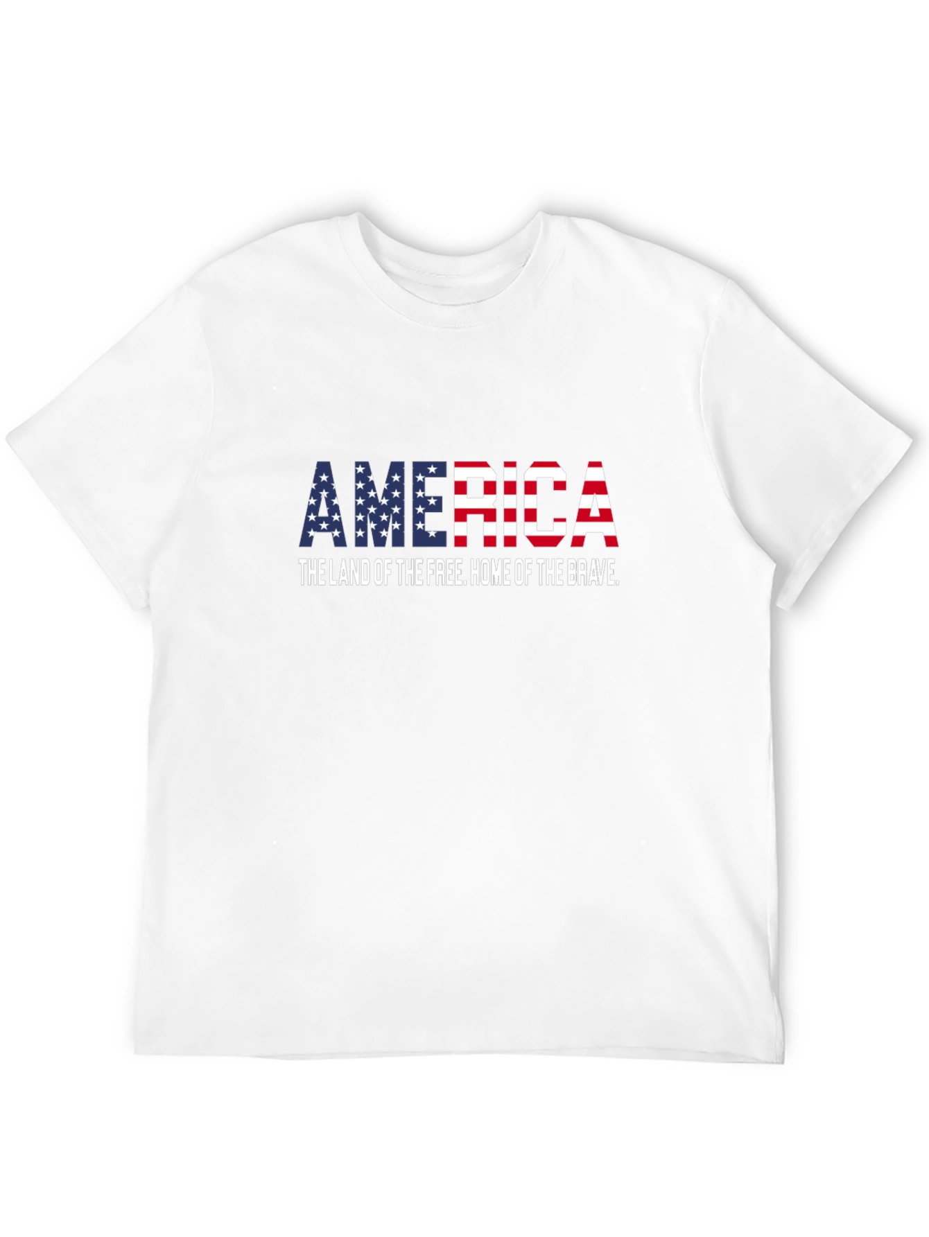 America Flag T-Shirt - Land of the Free Tee