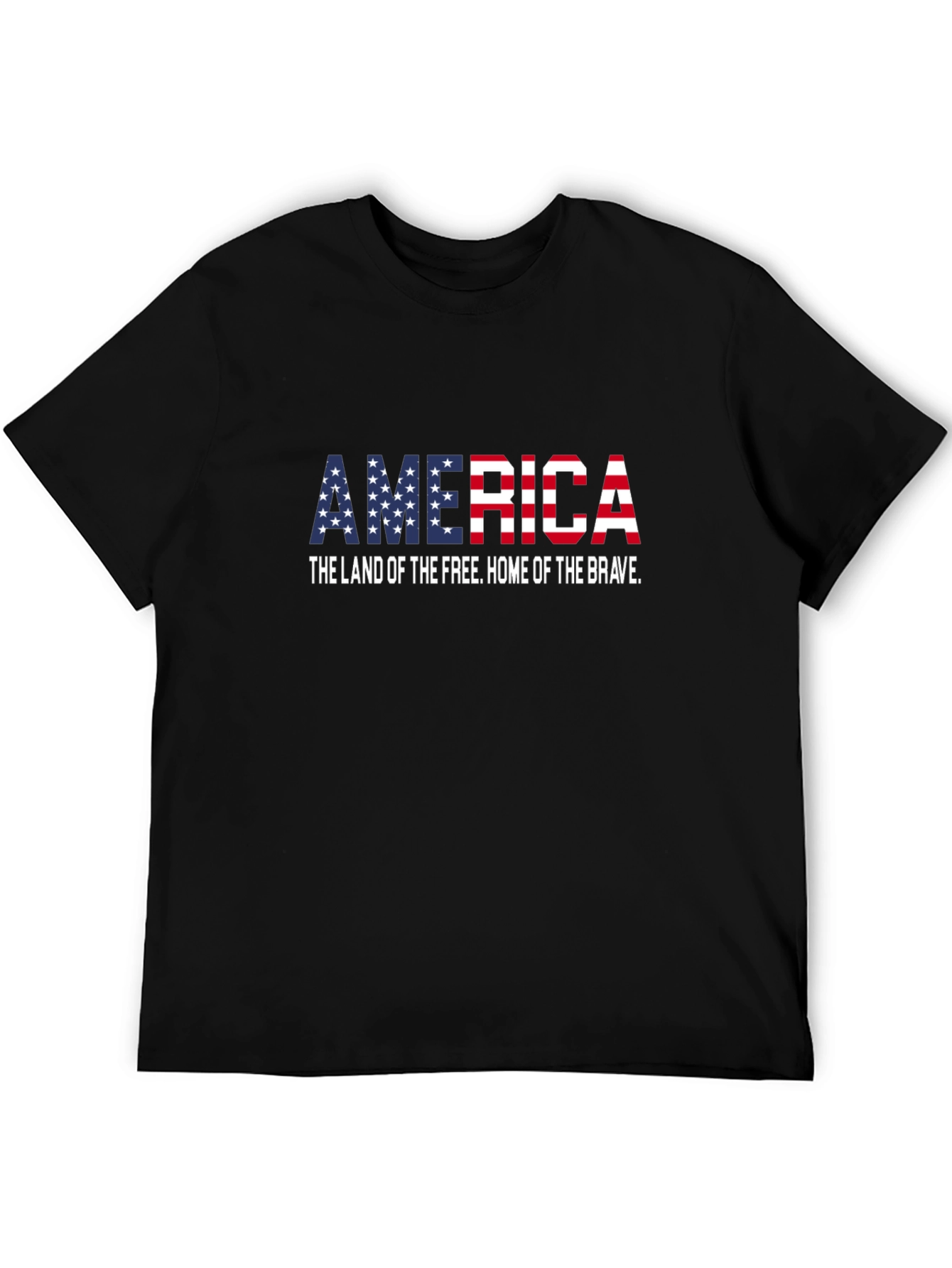 America Flag T-Shirt - Land of the Free Tee