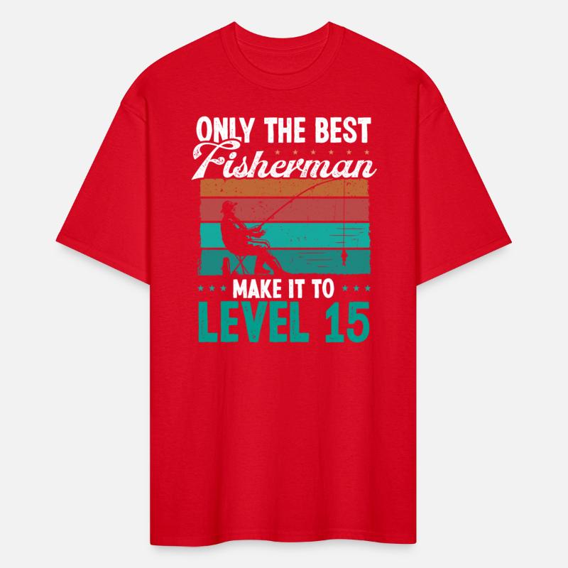 15 Fishing Level 15 Year Old Angler Fisherman