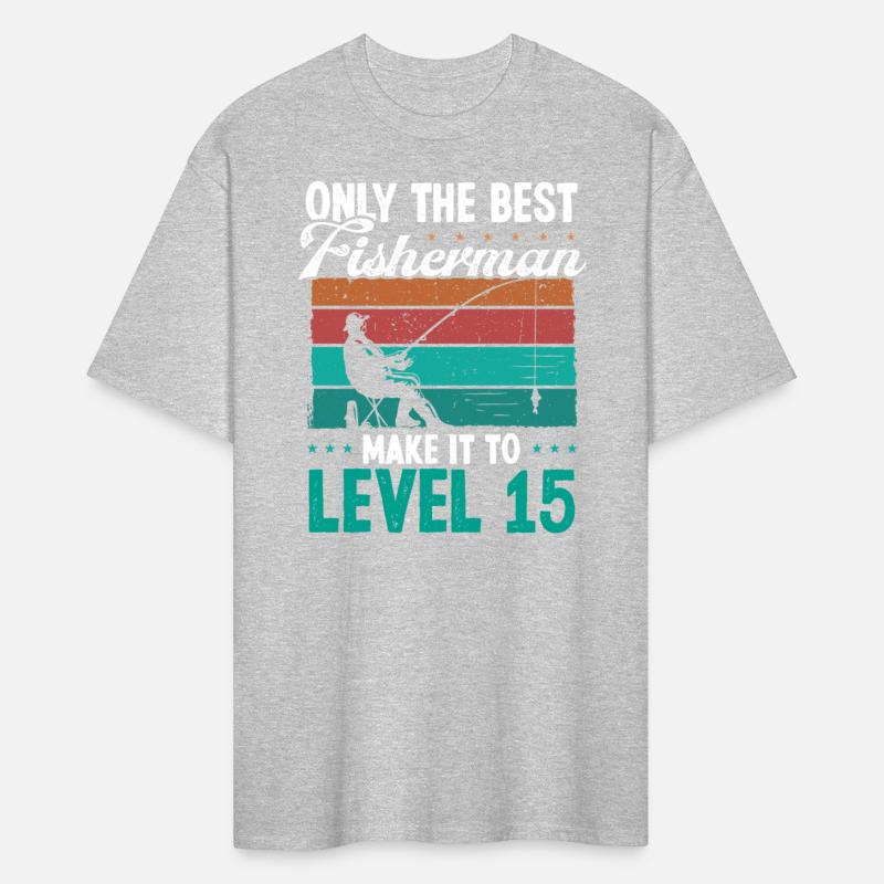 15 Fishing Level 15 Year Old Angler Fisherman