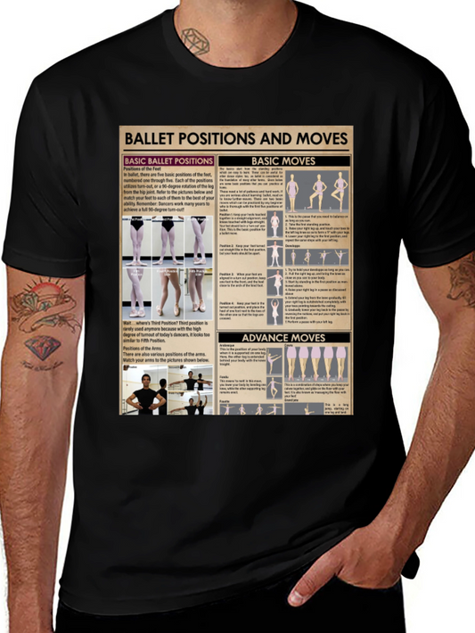 Ballet Positions Graphic Tee