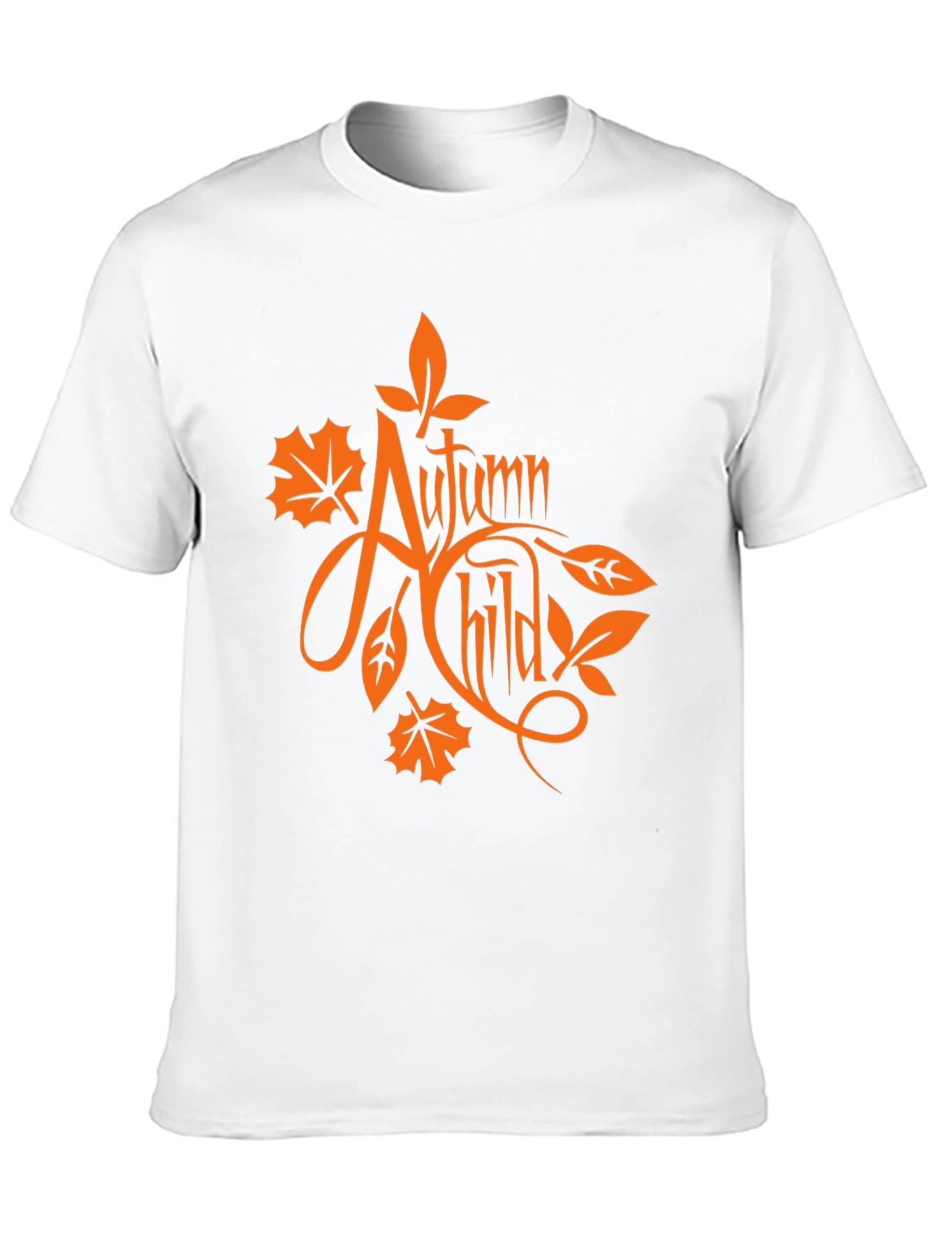 Autumn Child Black Graphic Tee