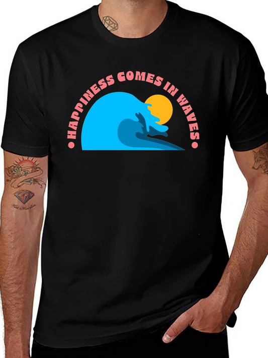 Happiness Waves Graphic Tee