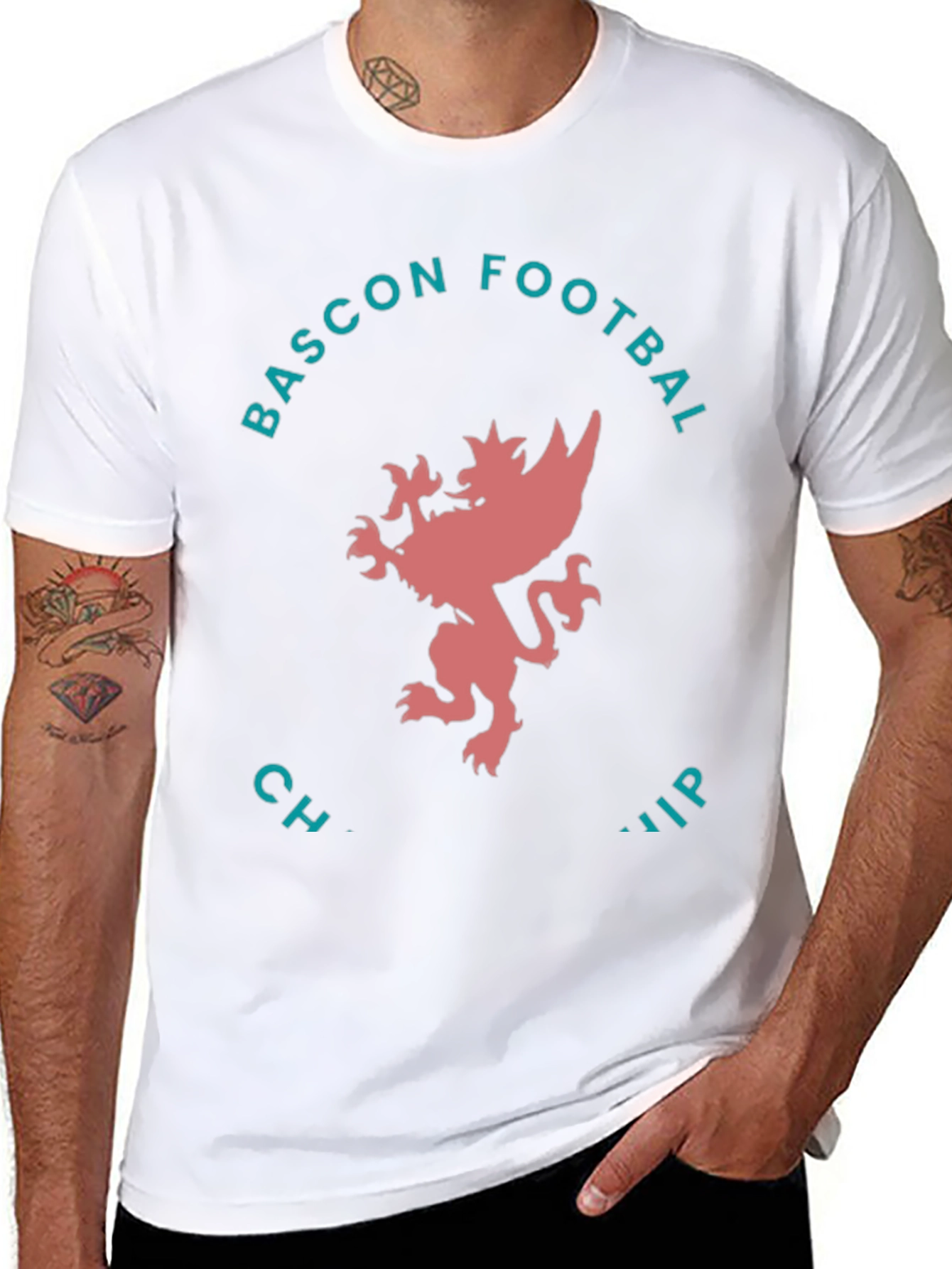 Bascon Football Championship Graphic Tee