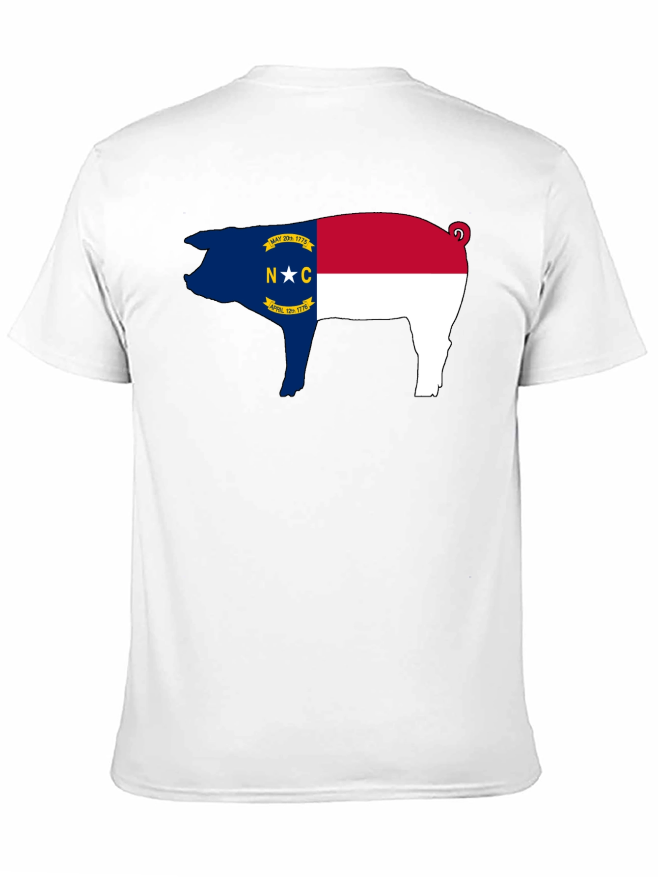 NC Pig Black T-Shirt