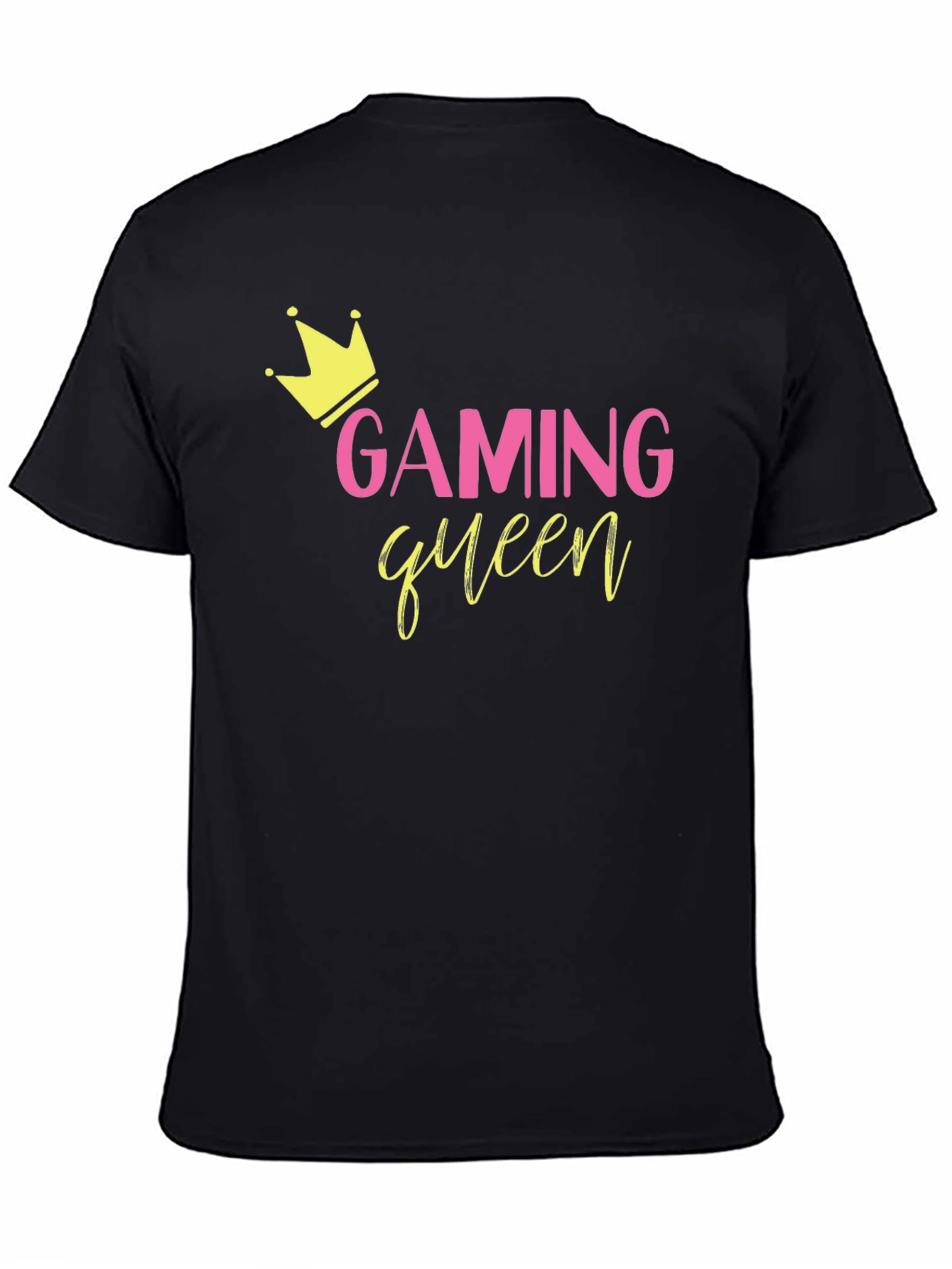 Gaming Queen Black T-Shirt