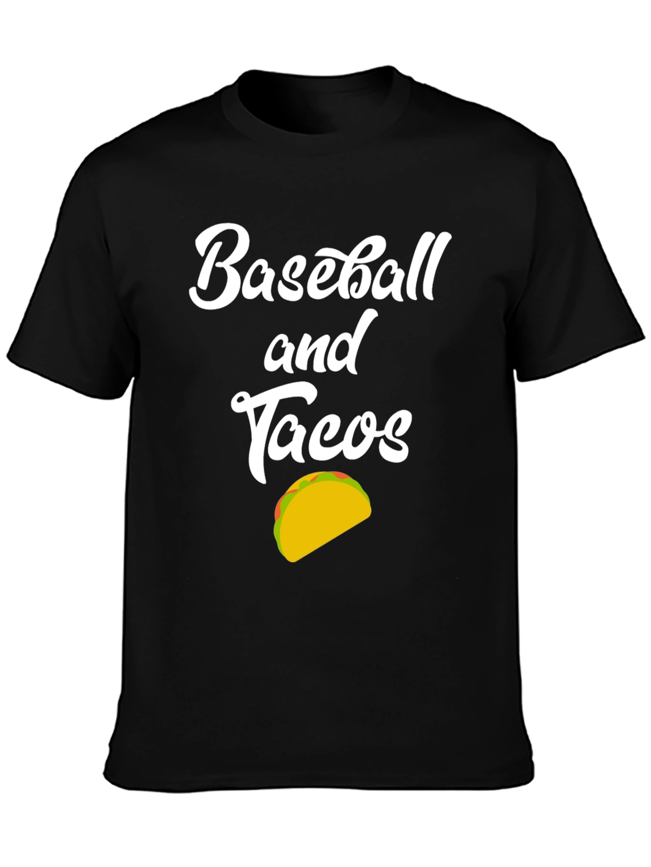 Baseball and Tacos Graphic T-Shirt